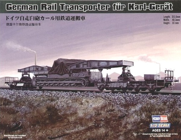 German Rail Transporter für Karl-Gerät