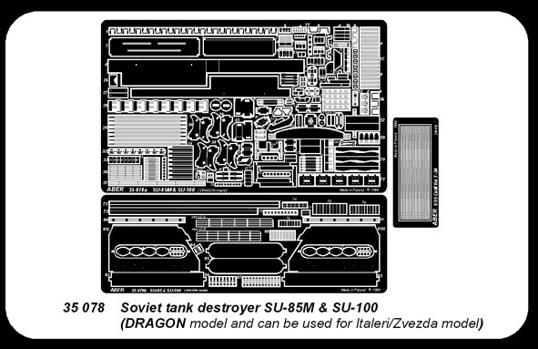 SU-85M & SU-100 pour Dragon, Zvezda – Image 3