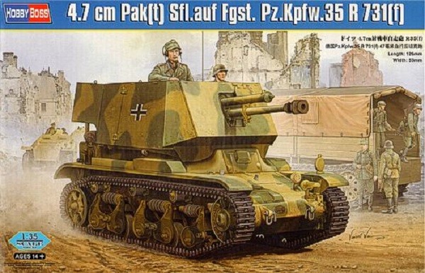 4.7cm Pak(t) Sfl.auf Fgst. Pz.Kpfw.35 R 731 (f)