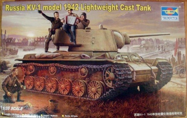 Russia KV-1 model 1942 Lightweight Cast Tank