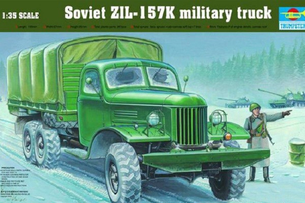 Soviet ZIL-157K military truck