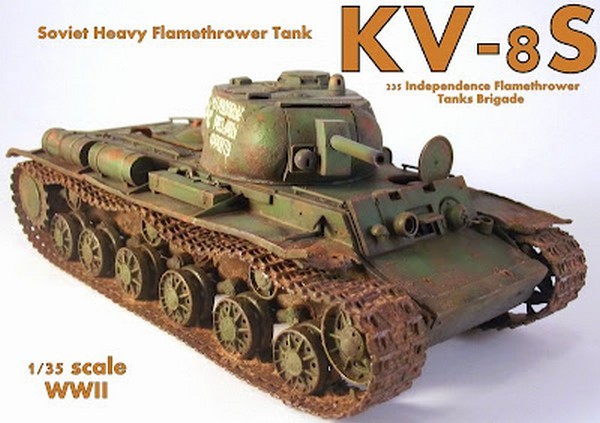 Heavy Flamethrower Tank KV-8S – Image 2