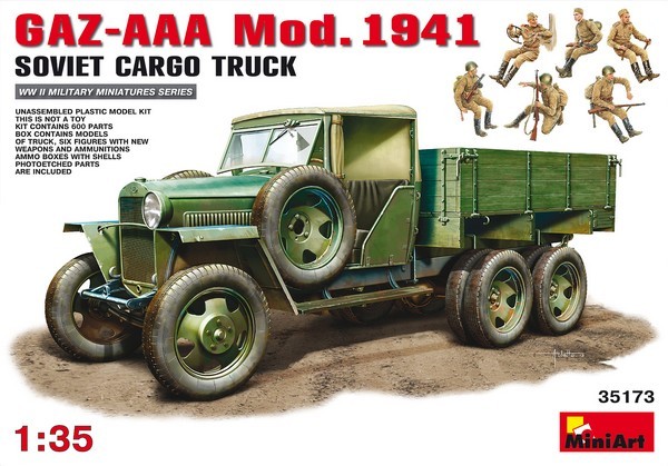 GAZ-AAA Mod. 1941. SOVIET CARGO TRUCK