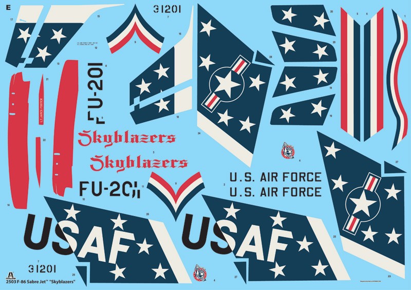 F-86F Sabre Jet ''Skyblazers'' – Image 11
