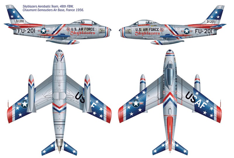 F-86F Sabre Jet ''Skyblazers'' – Image 14