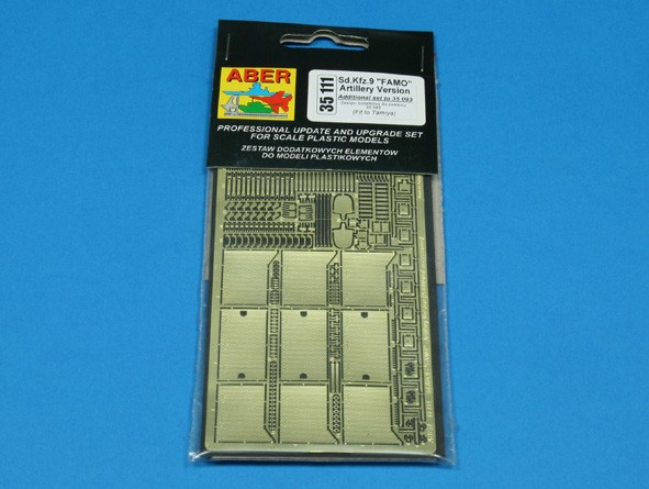 Sd.Kfz.9 „FAMO” – Vol.2 – additional set for artillery version pour Tamiya – Image 3