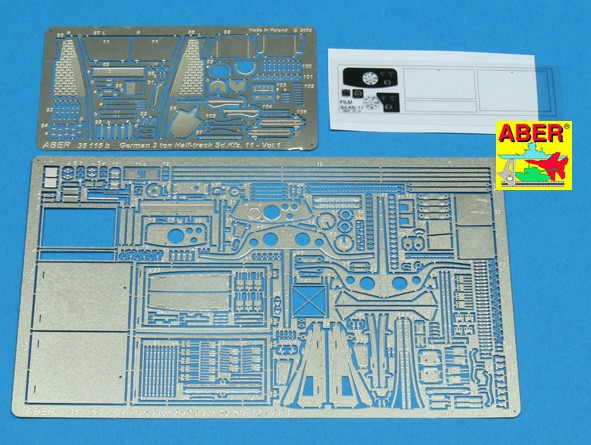 German 3 ton Half-track Sd.Kfz.11 - vol.1 - basic set