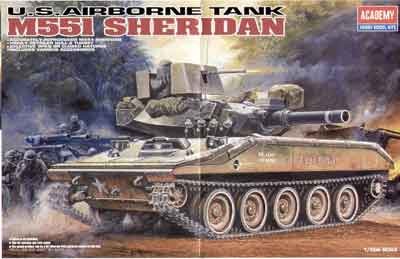 M551 SHERIDAN U.S. AIRBORNE TANK