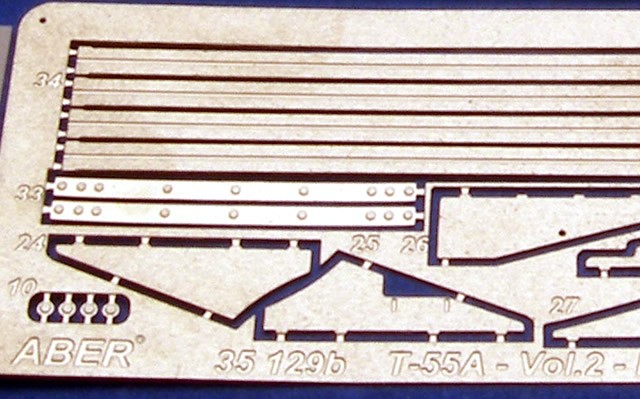 gardes boue pour Russian medium tank T-55A - vol. 2 - additional set – Image 2