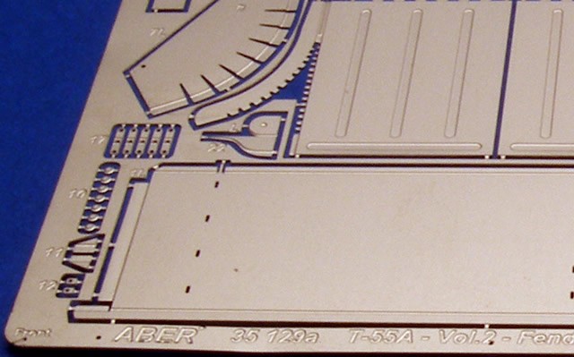gardes boue pour Russian medium tank T-55A - vol. 2 - additional set – Image 3