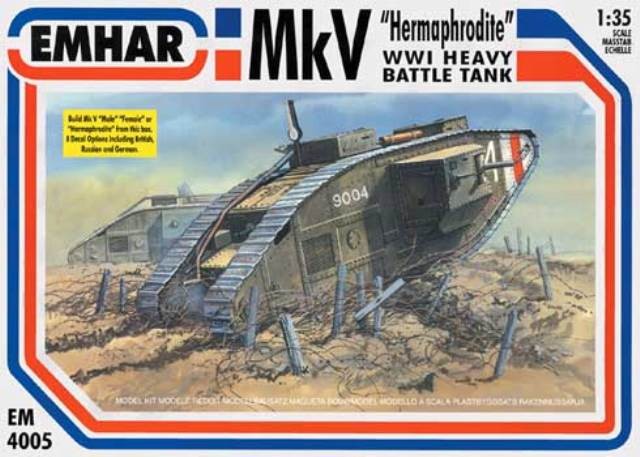 MkV Hermaphodite WW.I Heavy Battle Tank