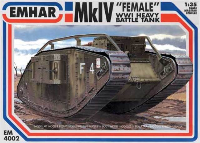 MK IV "FEMALE" WWI Heavy Battle Tank