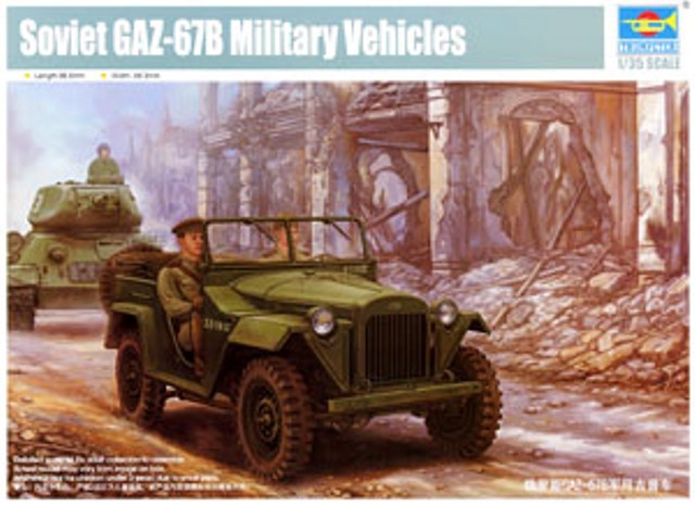 Soviet GAZ-67B Military Vehicles