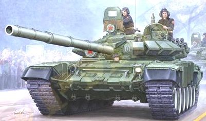 RUSSIAN T-72B MOD1990 MBT