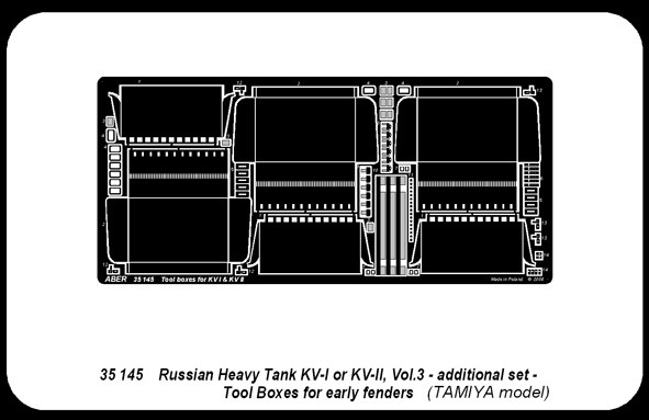 Russian heavy tank KV-I or KV-II - vol. 3 - boites a outil – Image 4