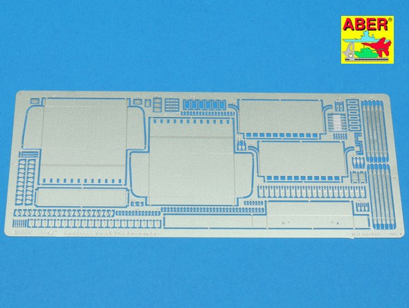 Russian heavy tank KV-I or KV-II - vol. 5 boites a outil d'ailes pour version tardive