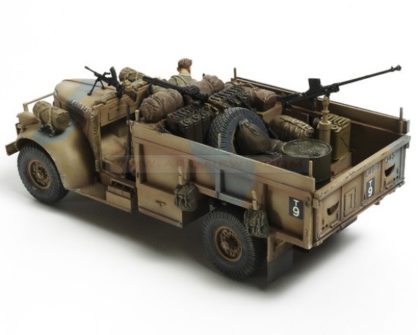 British LRDG Command Car "North African" w/ 7 Figures – Image 4