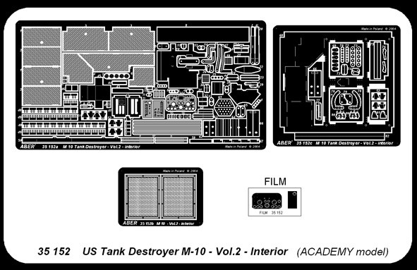 US Tank Destroyer M-10 volume 2 intérieur – Image 4