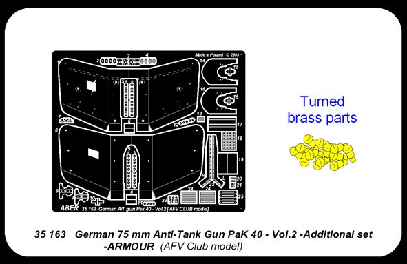 German 75mm Anti-tank Gun Pak 40 volume 2 armour