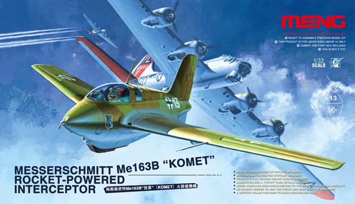 MESSERSCHMITT Me163B “KOMET” ROCKET-POWERED INTERCEPTOR