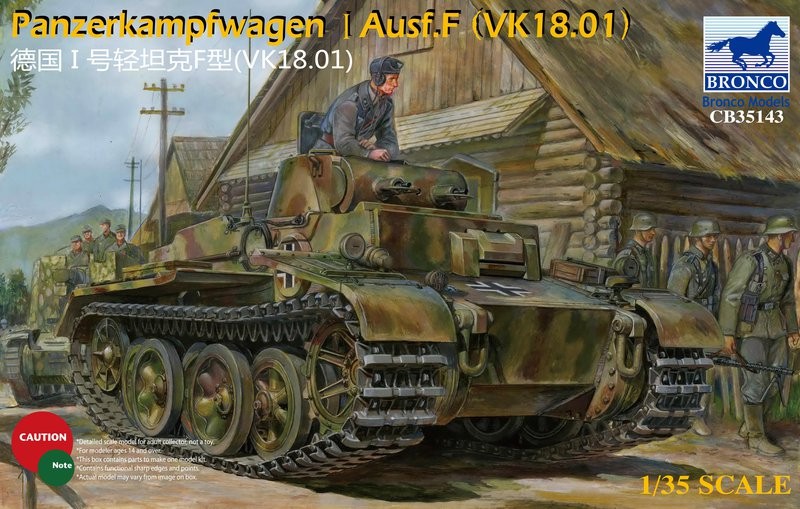 Panzerkampfwagen I Ausf.F (VK18.01)