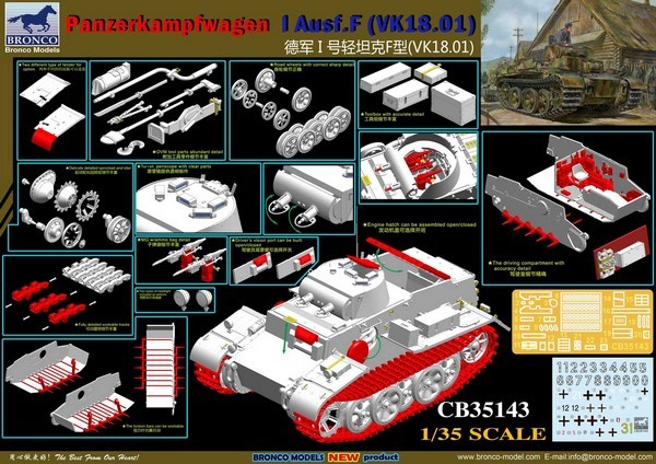 Panzerkampfwagen I Ausf.F (VK18.01) – Image 2