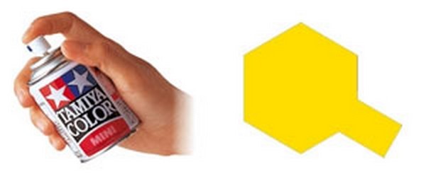TS-47 Jaune Chrome brillant bombe 100ml