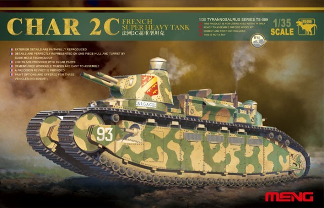 FRENCH SUPER HEAVY TANK CHAR 2C