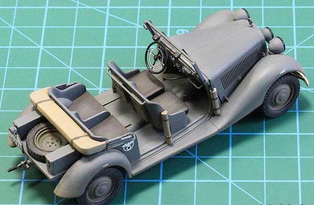 Polizei-Kübelsitzwagen ab 1937 German Military Car – Image 3