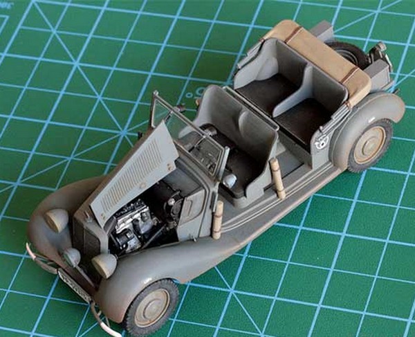 Polizei-Kübelsitzwagen ab 1937 German Military Car – Image 4