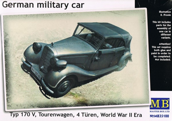 Typ 170V Tourenwagen 4 Türen WW II era