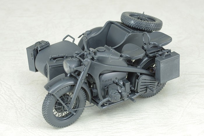 GERMAN MOTORCYCLE ZUNDAPP KS750 w/SIDECAR – Image 4