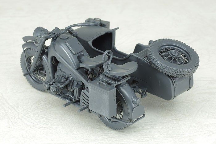 GERMAN MOTORCYCLE ZUNDAPP KS750 w/SIDECAR – Image 7