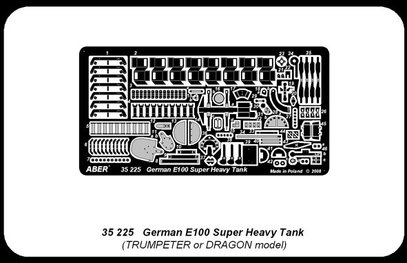German E100 Super Heavy Tank - Trumpeter – Image 5