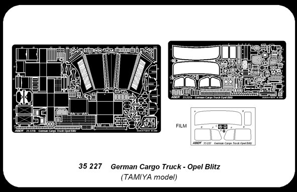 German Cargo Truck - Opel Blitz Tamiya – Image 4