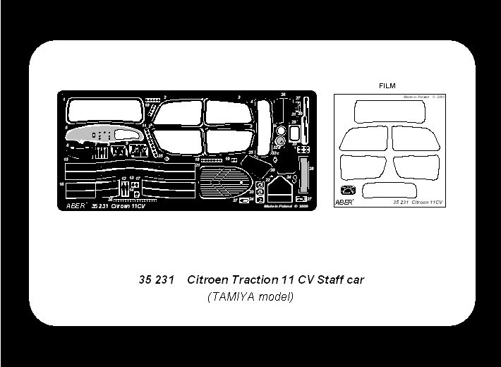 Citroen Traction 11CV Staff Car – Image 9