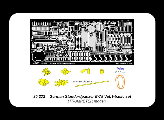 German standardpanzer E-75 - vol. 1 - basic set – Image 4
