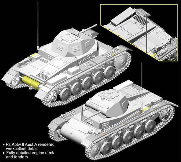 Pz.Kpfw.II Ausf.A w/Interior – Image 2
