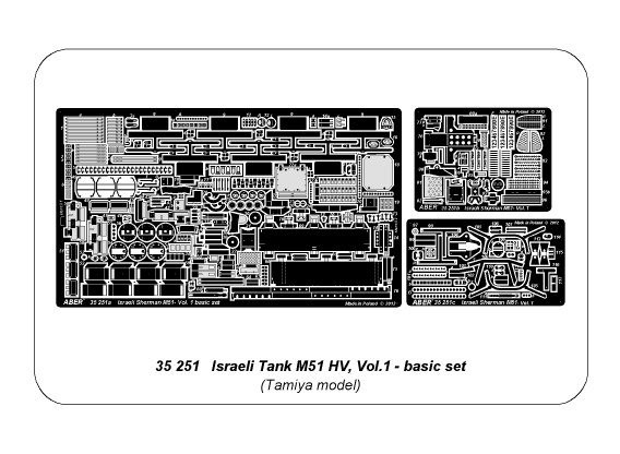 Israeli Tank M51HV I Sherman – vol.1basic set – Image 6