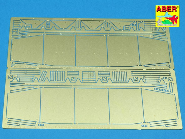 Jupes latérale pour Panzer IV Ausf.H,J and for Sturmpanzer IV ''Brummbar''