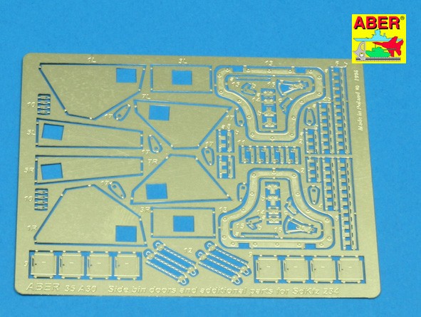 Portes de coffre lateral et accessoires pour Sd.Kfz.234