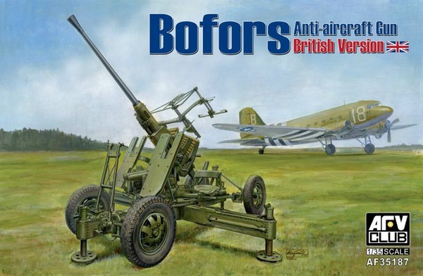 Bofors Anti-Aircraft Gun British Version