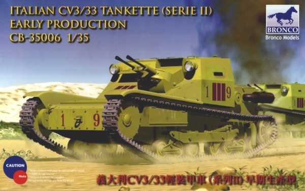 CV L3/33 Tankette Italian Army