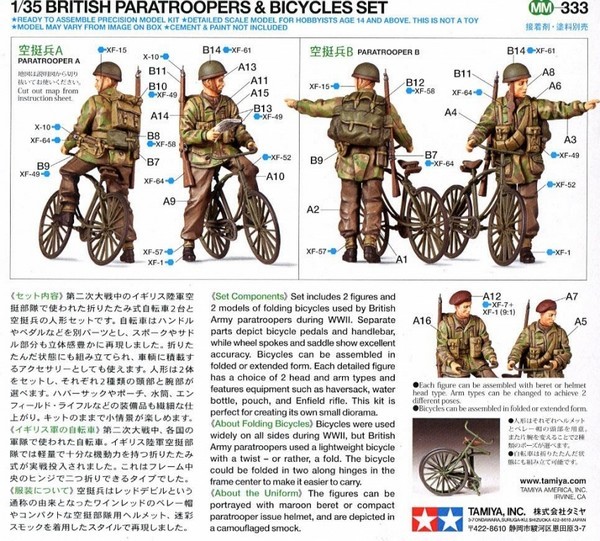 BRITISH PARATROOPERS & BICYCLES – Image 2