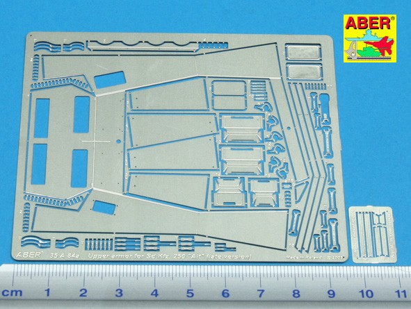 Upper armor for Sd.Kfz.250 Alte for late version – Image 2