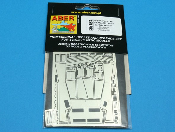 Upper armor for Sd.Kfz.250 Alte for late version – Image 3