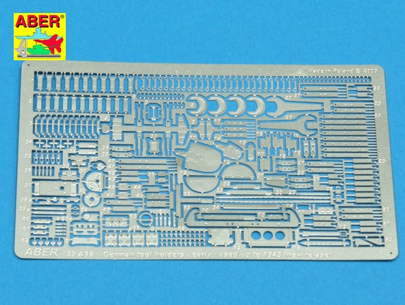 Paquetage standard Outils a main allemand 1943