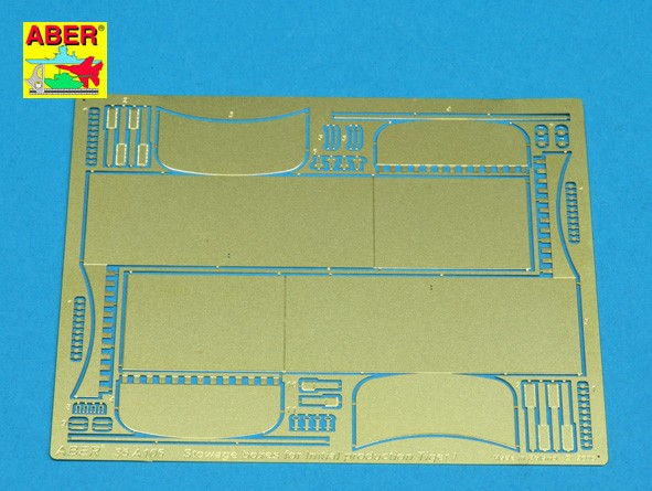 Caisse de stockage cotés de tourelle pour Pz.Kpfww.VI Tiger I