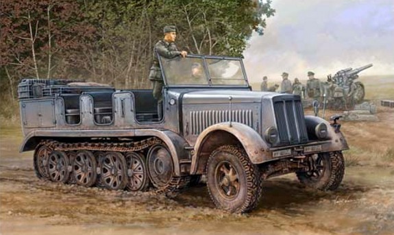 Sd.Kfz.7 Mittlere Zugkraftwagen 8t early version