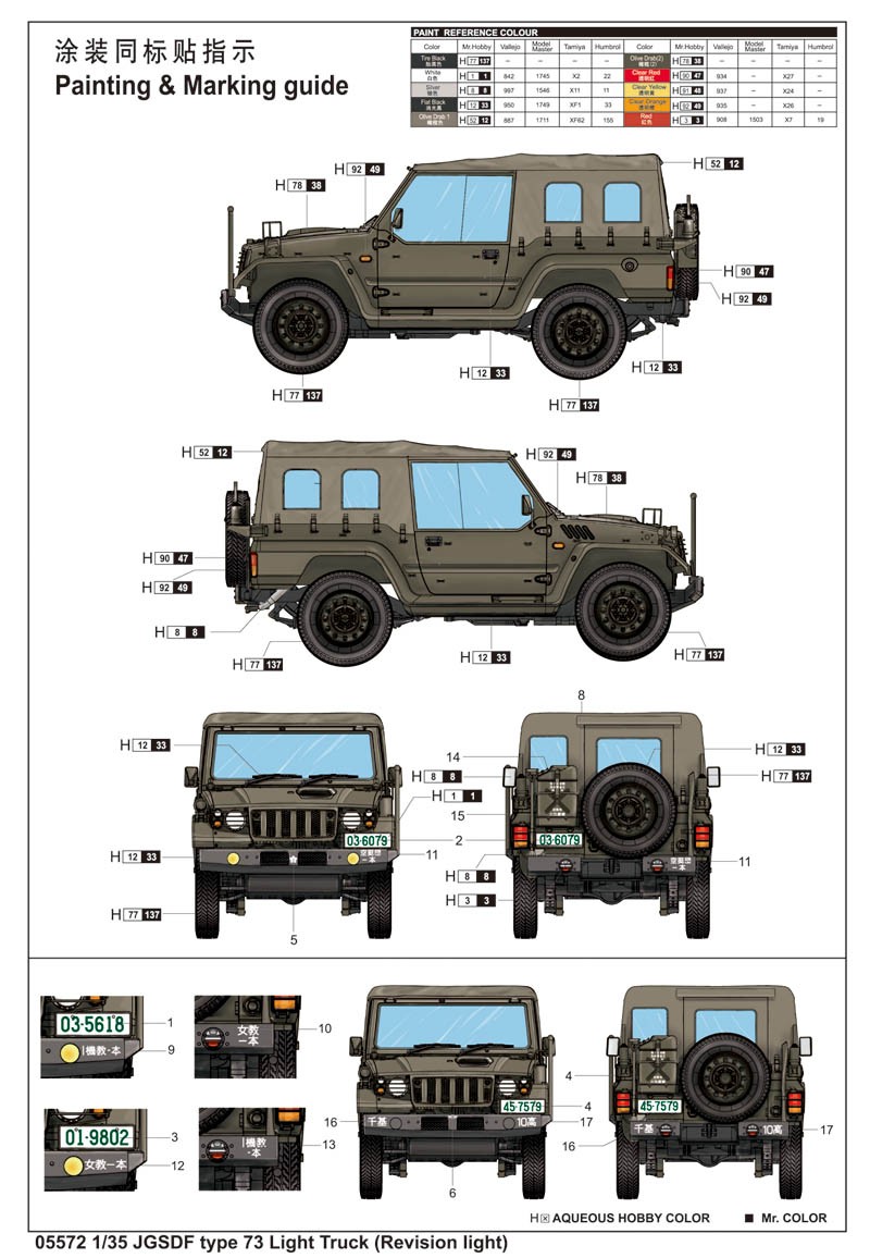 JGSDF type 73 Light Truck (Revision light) – Image 2